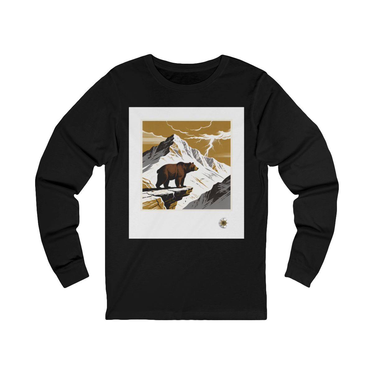 HD Thunder Ridge Bear Unisex Jersey Long Sleeve Tee