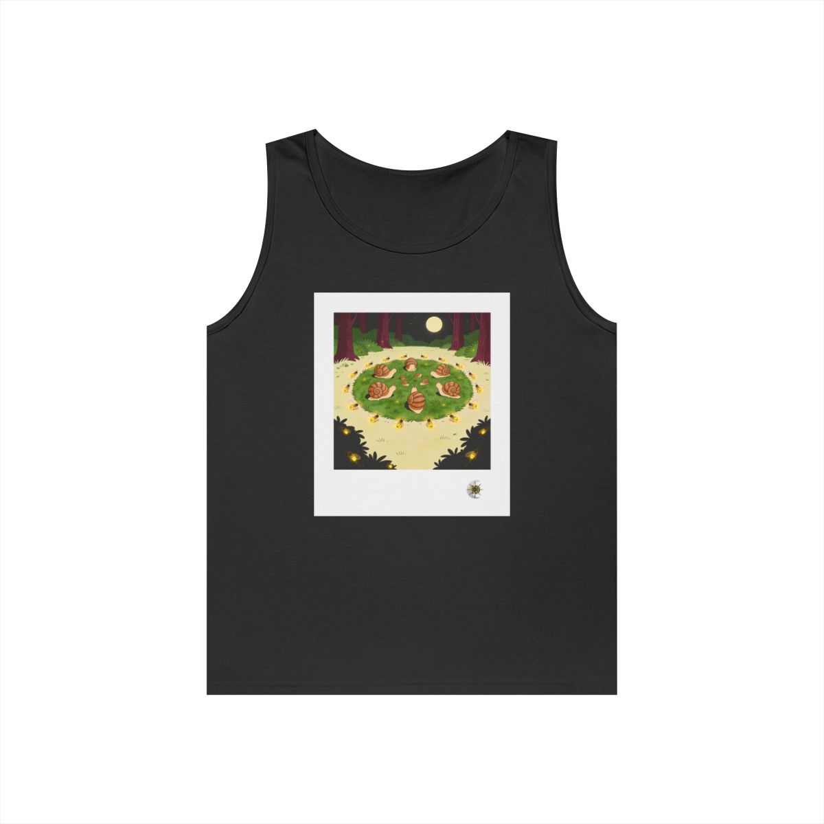 HD Firefly Snail Circle Unisex Heavy Cotton Tank Top