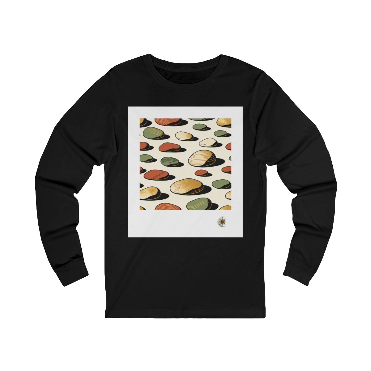 HD Riverstone Scatter Unisex Jersey Long Sleeve Tee