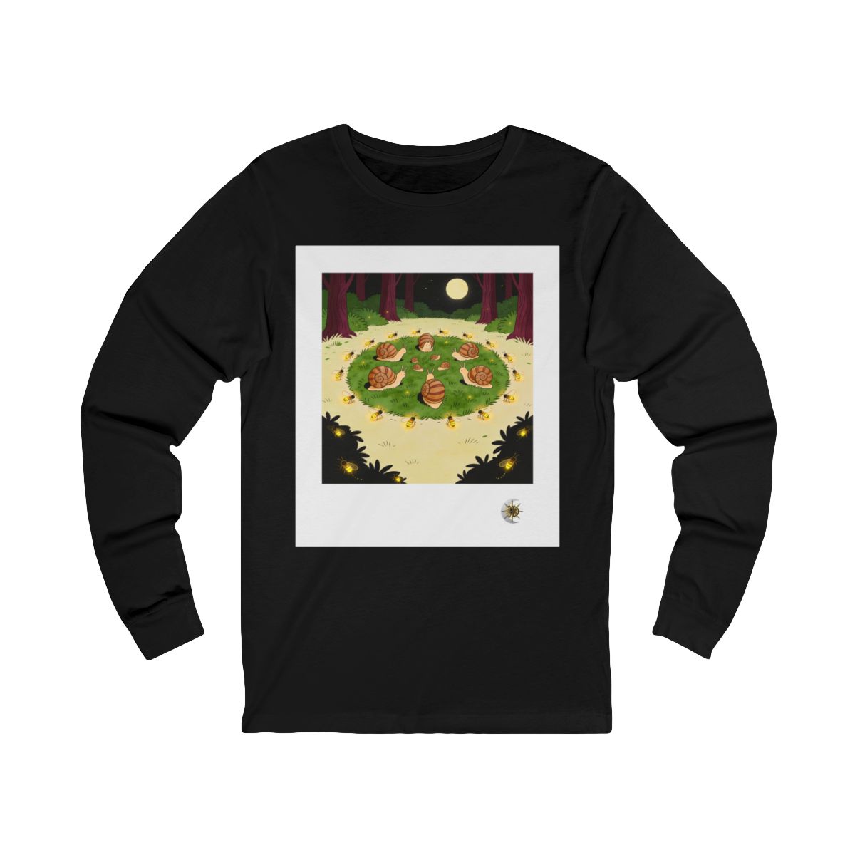 HD Firefly Snail Circle Unisex Jersey Long Sleeve Tee