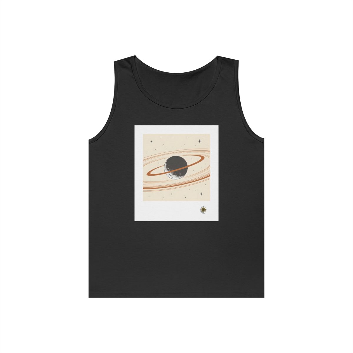 HD Copper Moon Rings Unisex Heavy Cotton Tank Top