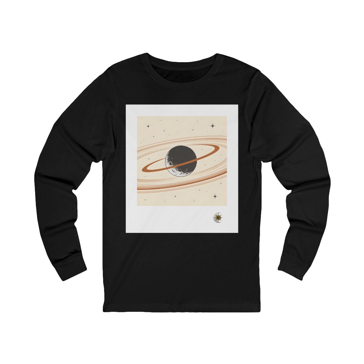 HD Copper Moon Rings Unisex Jersey Long Sleeve Tee