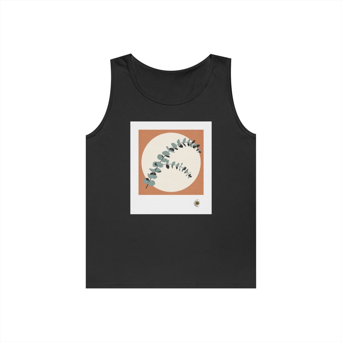 HD Eucalyptus Moon Unisex Heavy Cotton Tank Top