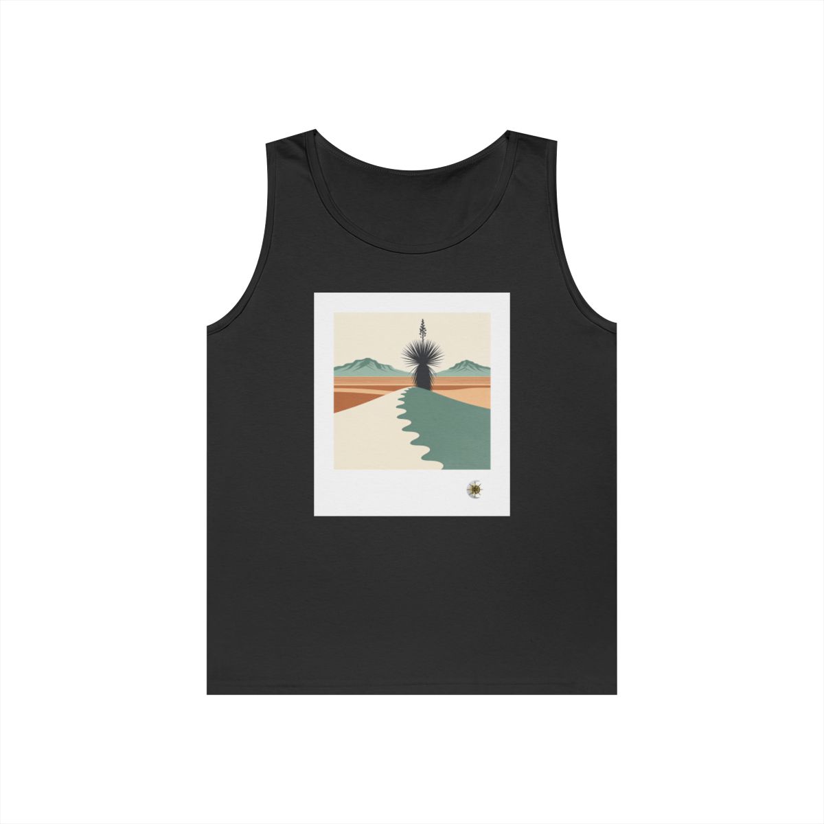 HD Yucca Desert Path Unisex Heavy Cotton Tank Top