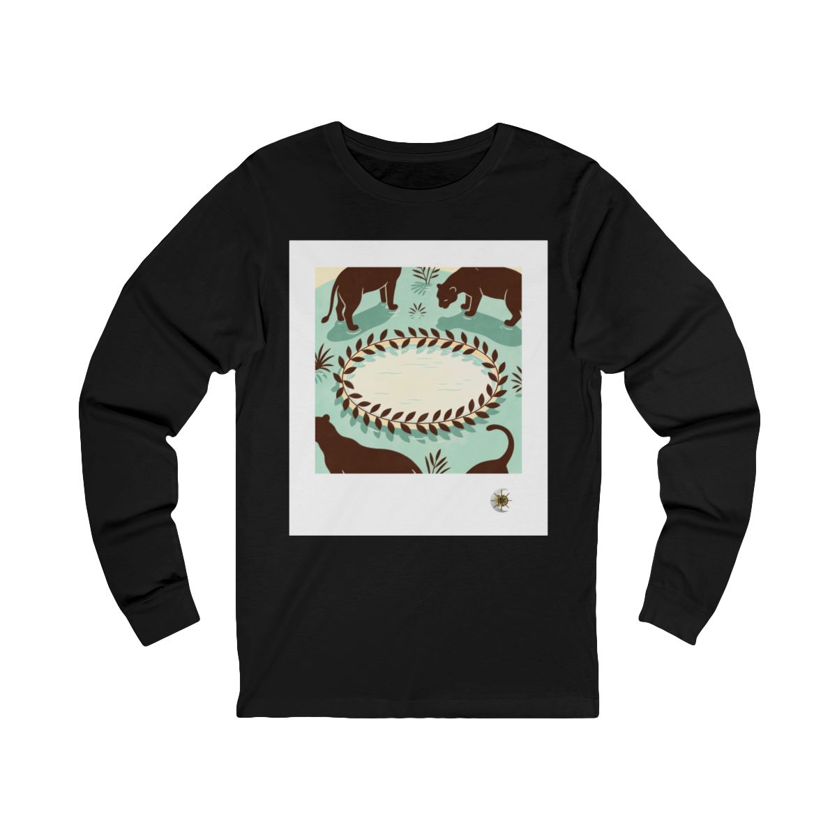 HD Panther Pond Unisex Jersey Long Sleeve Tee
