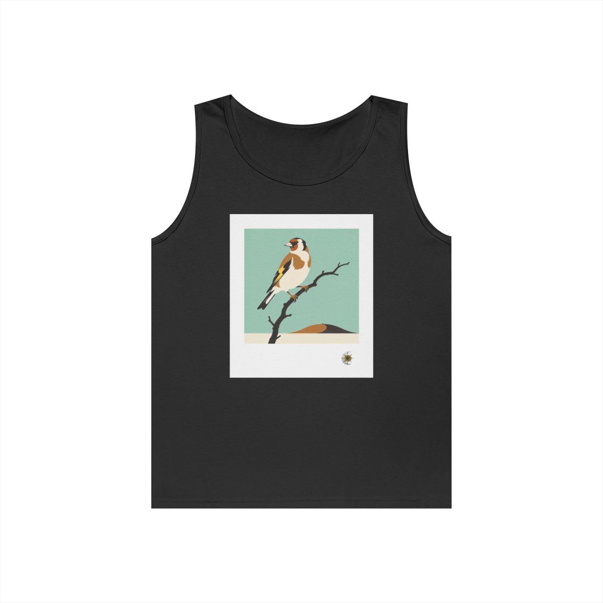 HD Meadow Goldfinch Unisex Heavy Cotton Tank Top