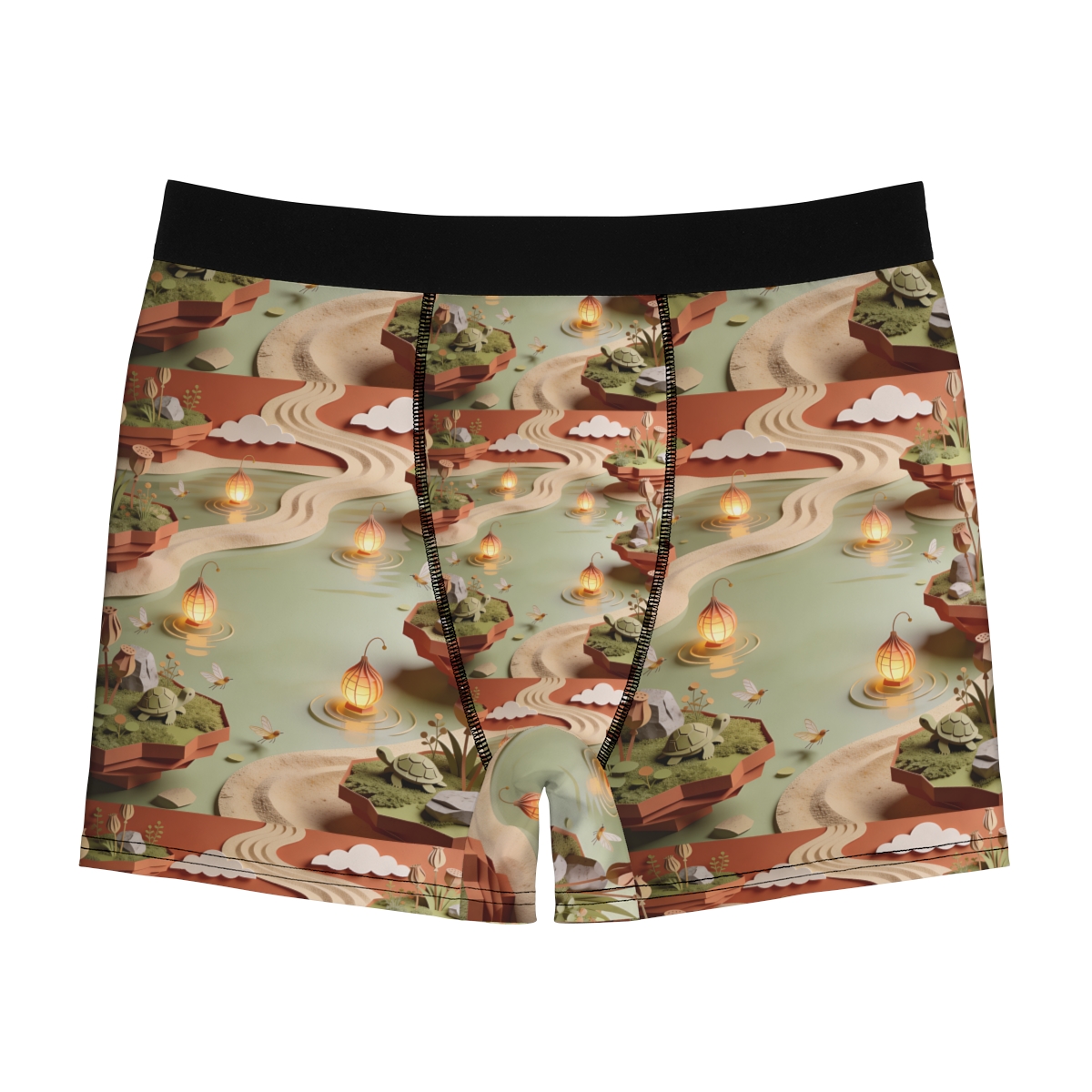HD Lantern Pond Men's Boxer Briefs