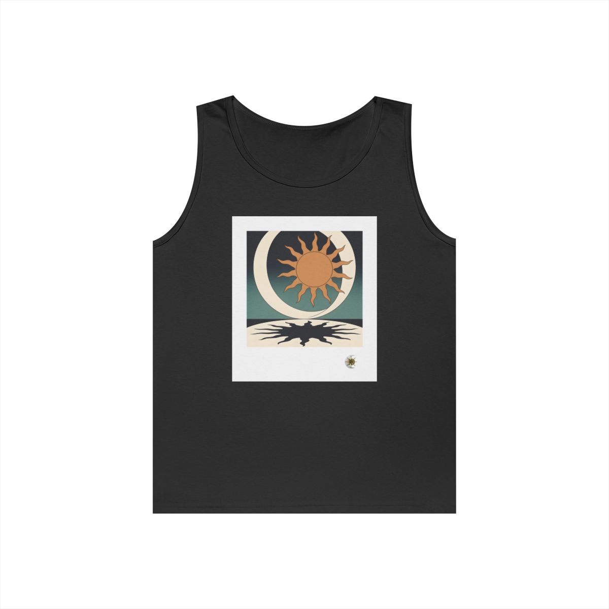 HD Sunshadow Crescent Unisex Heavy Cotton Tank Top