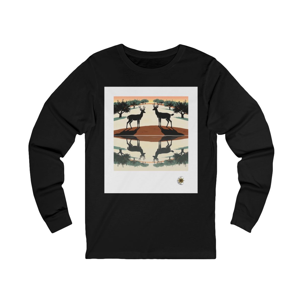 HD Orchard Deer Unisex Jersey Long Sleeve Tee
