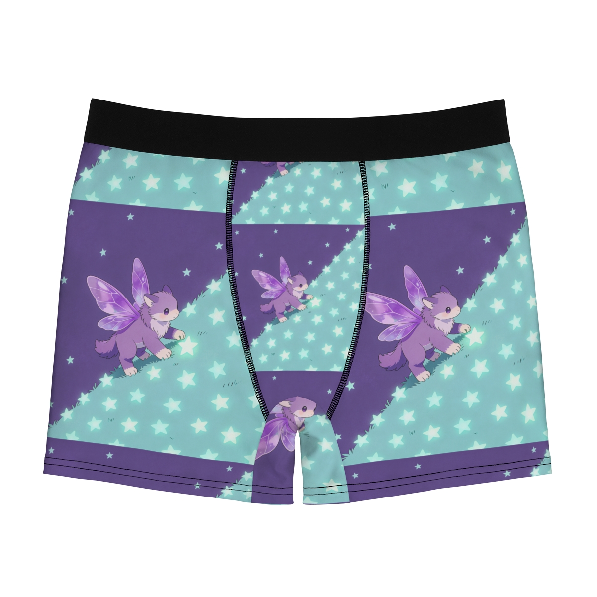 HD Violet Starwanderer Men's Boxer Briefs