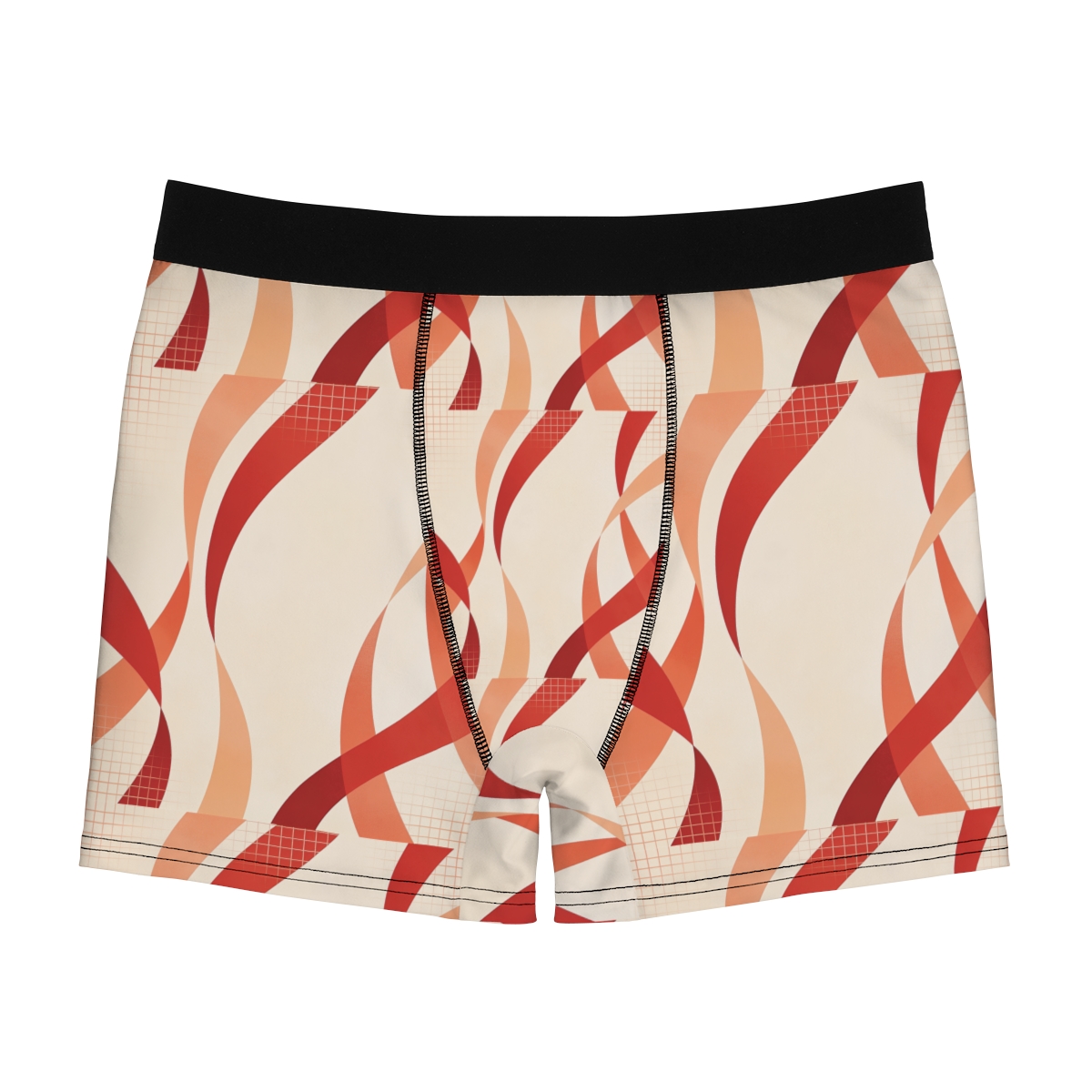 HD Rust Ribbons Men's Boxer Briefs