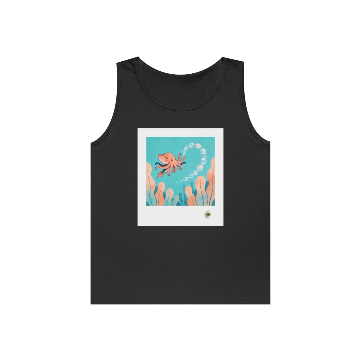 HD Bubbleloop Seafriend Unisex Heavy Cotton Tank Top