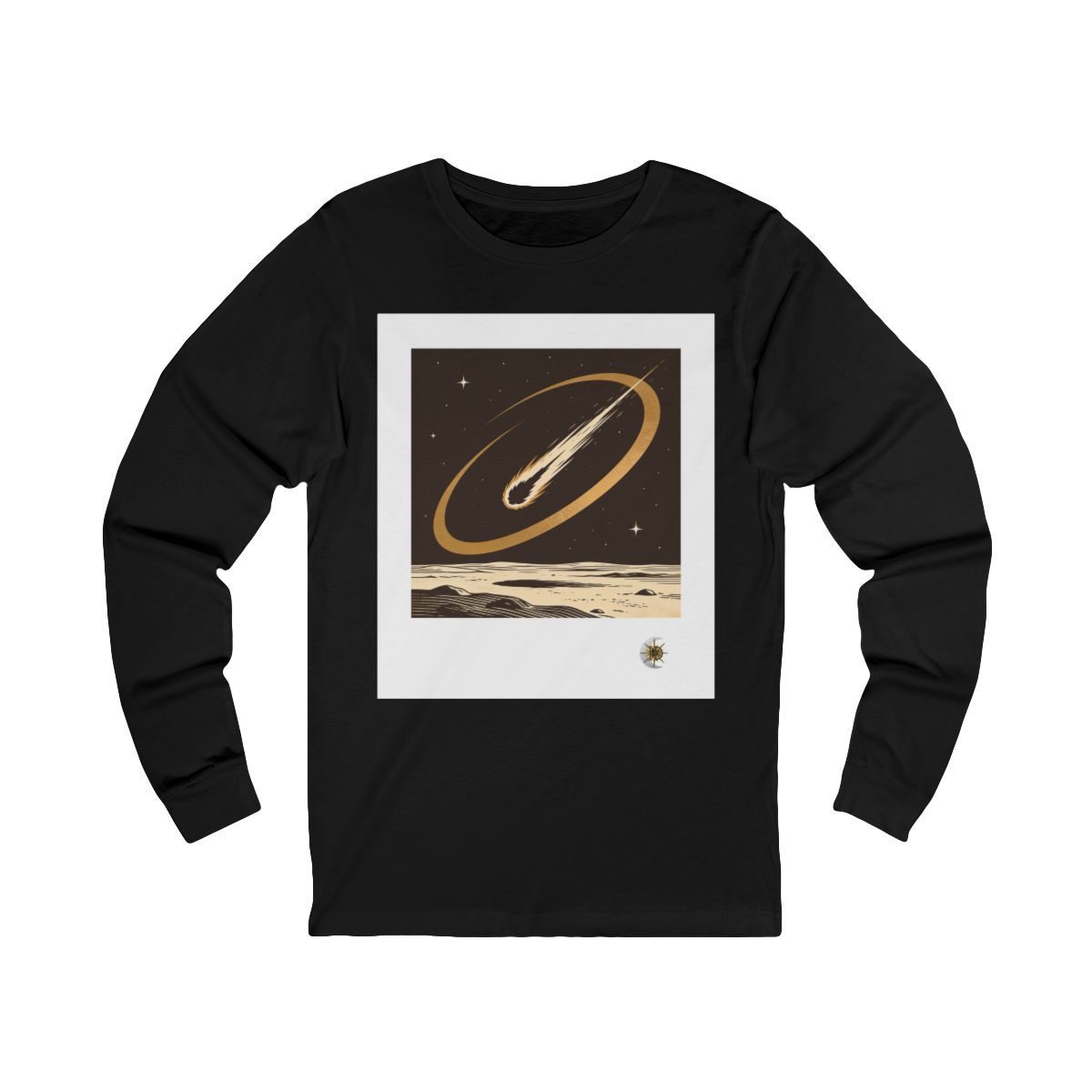 HD Golden Meteor Arc Unisex Jersey Long Sleeve Tee