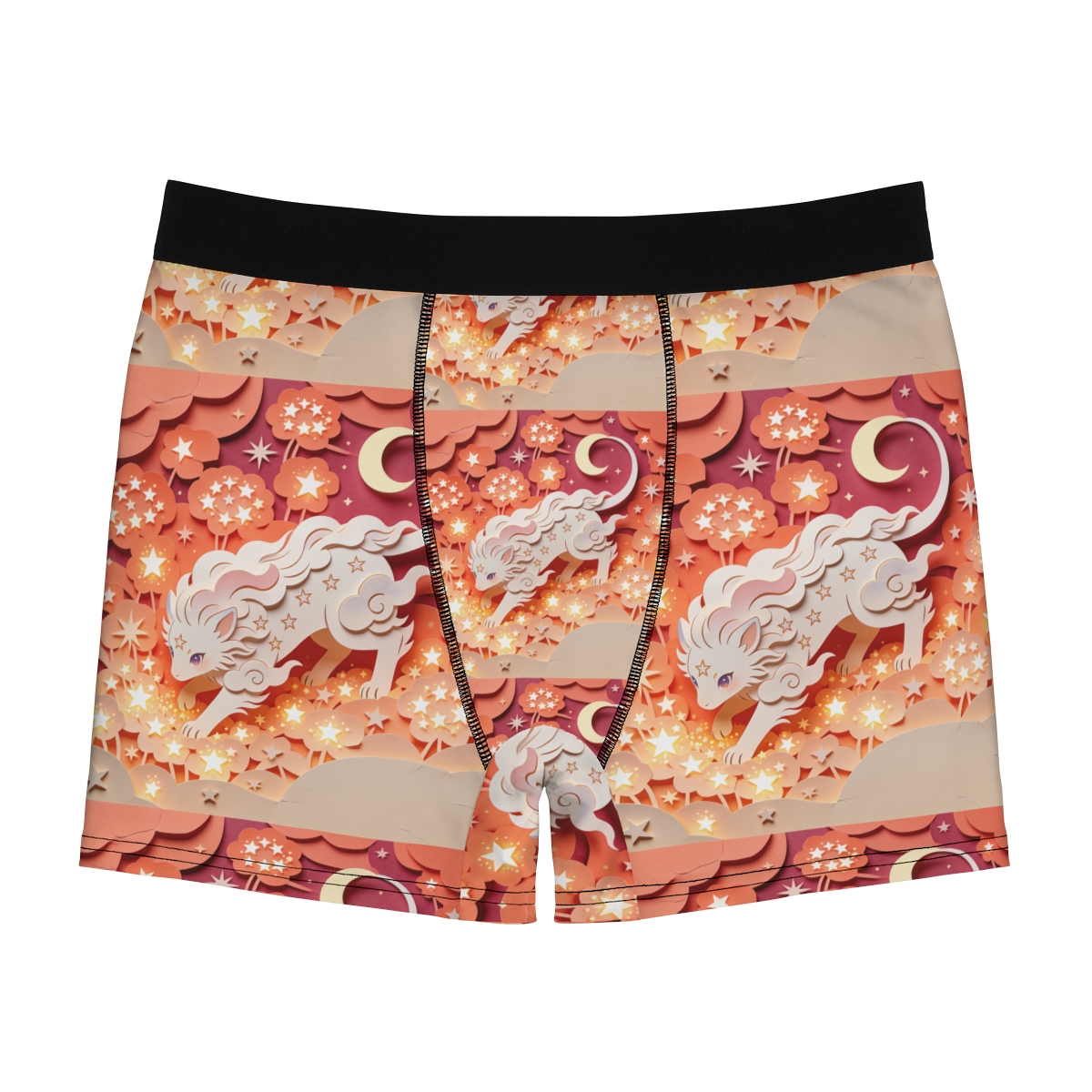 HD Crescent Starpaws Men's Boxer Briefs