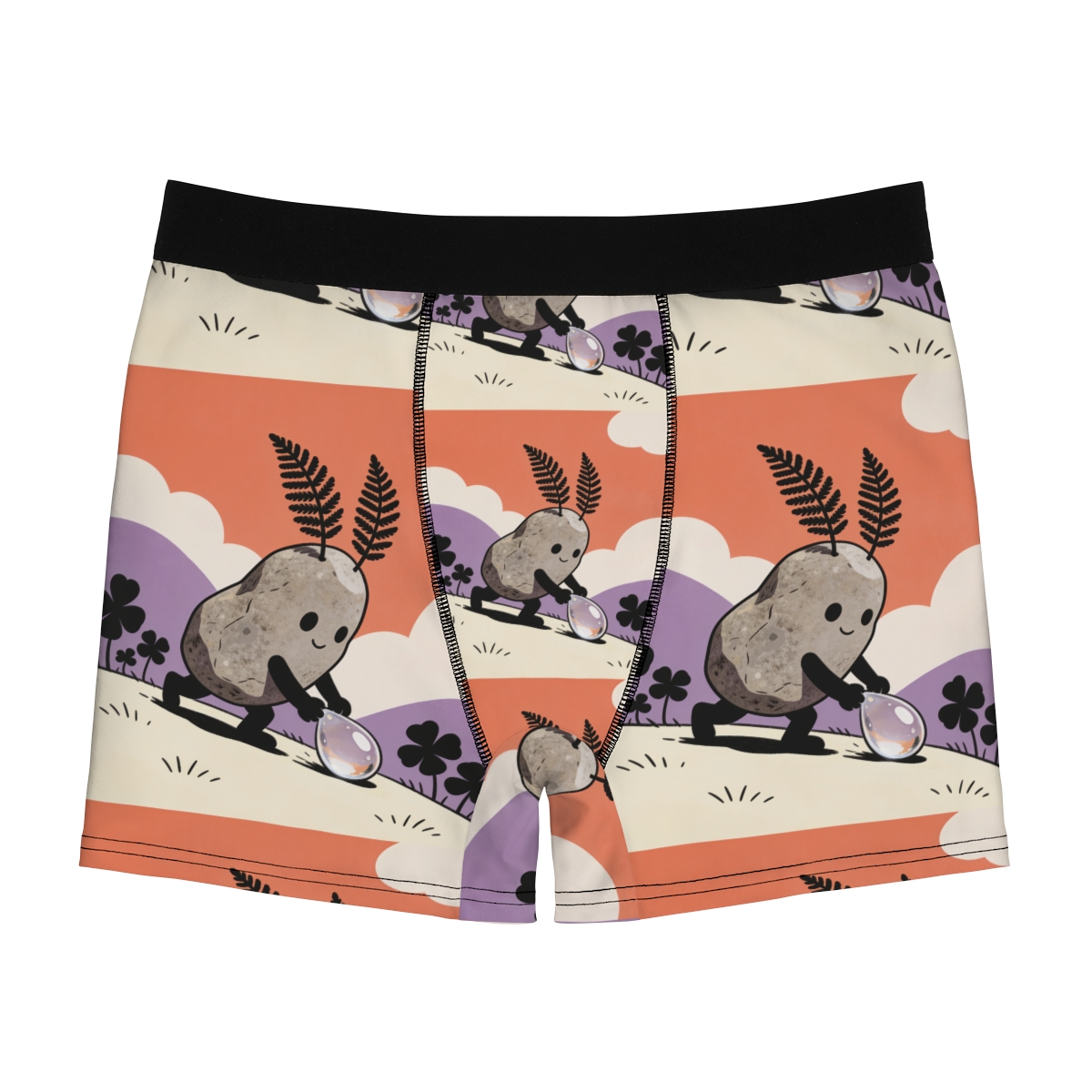 HD Pebble Gardener Men's Boxer Briefs