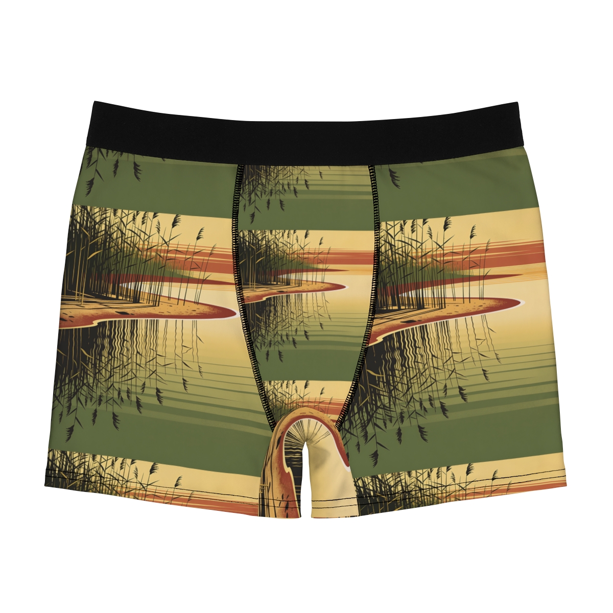 HD Amber Reedshore Men's Boxer Briefs