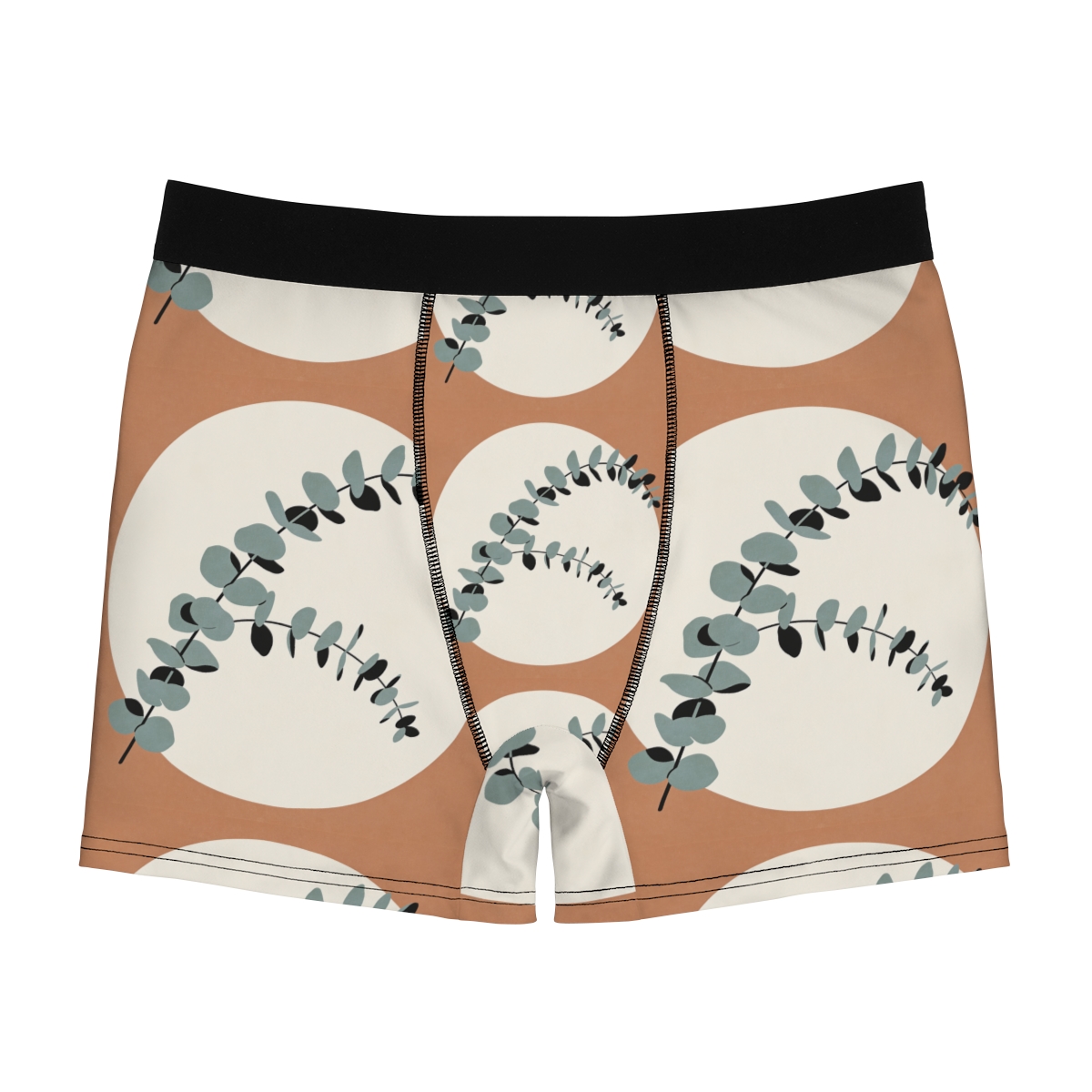HD Eucalyptus Moon Men's Boxer Briefs