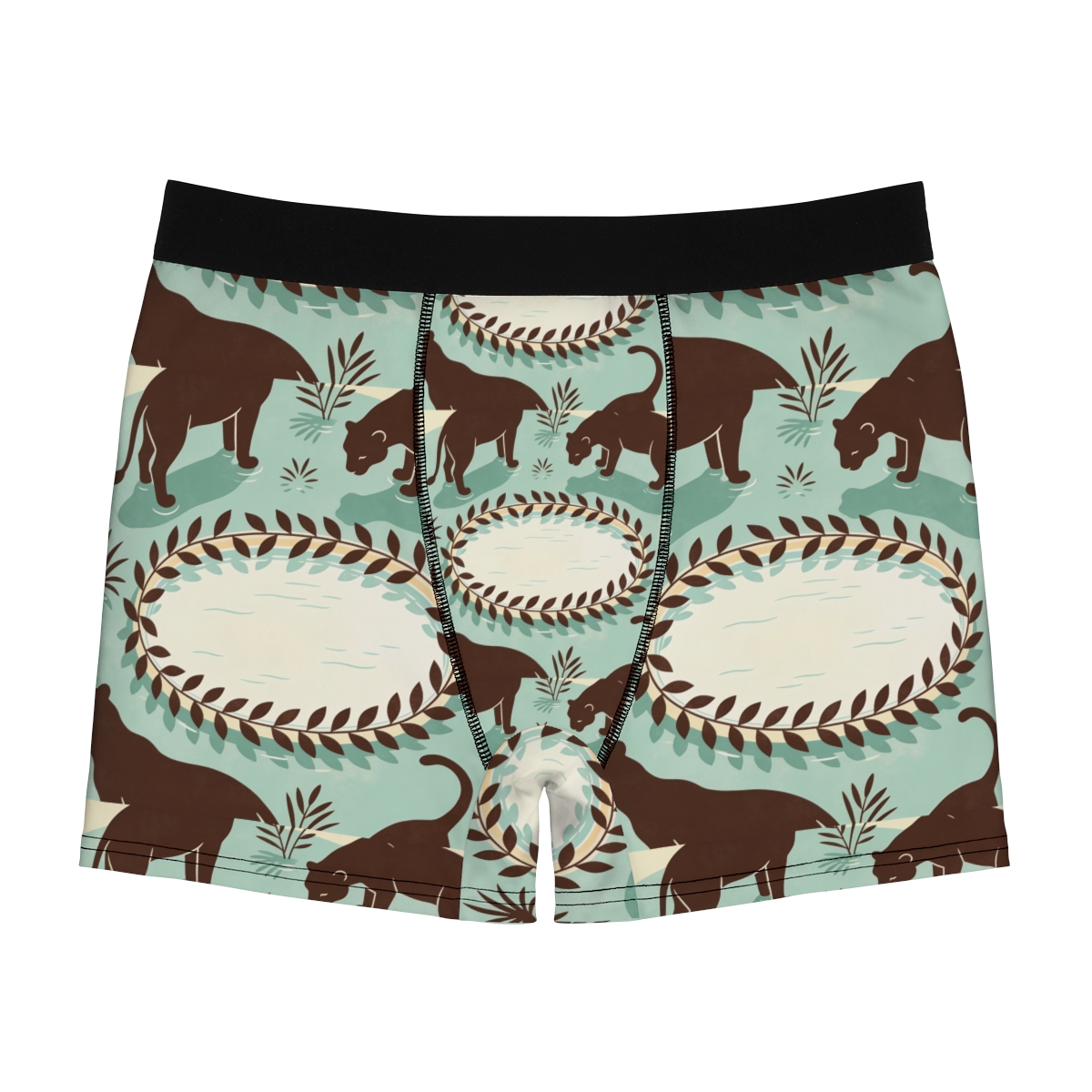 HD Panther Pond Men's Boxer Briefs