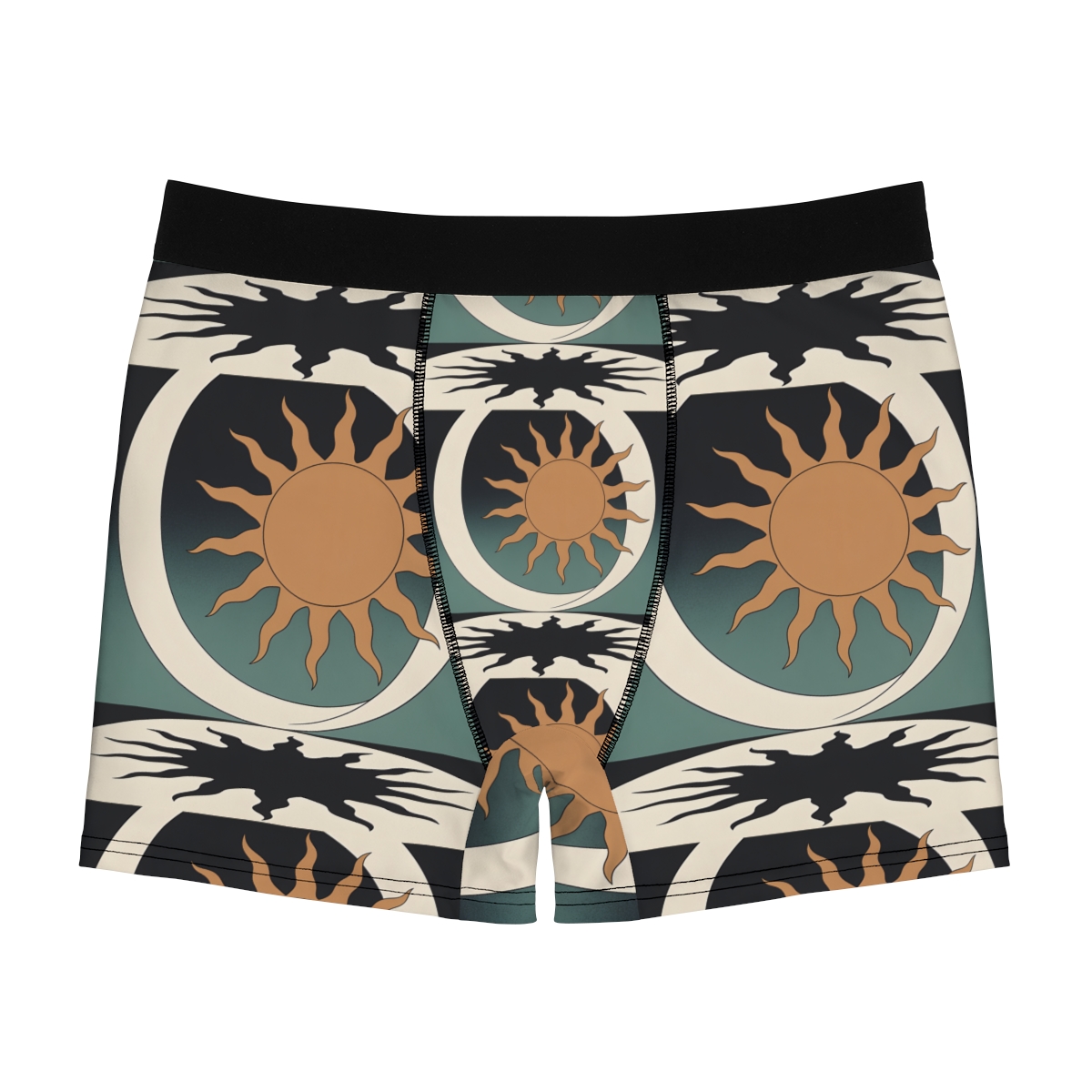 HD Sunshadow Crescent Men's Boxer Briefs
