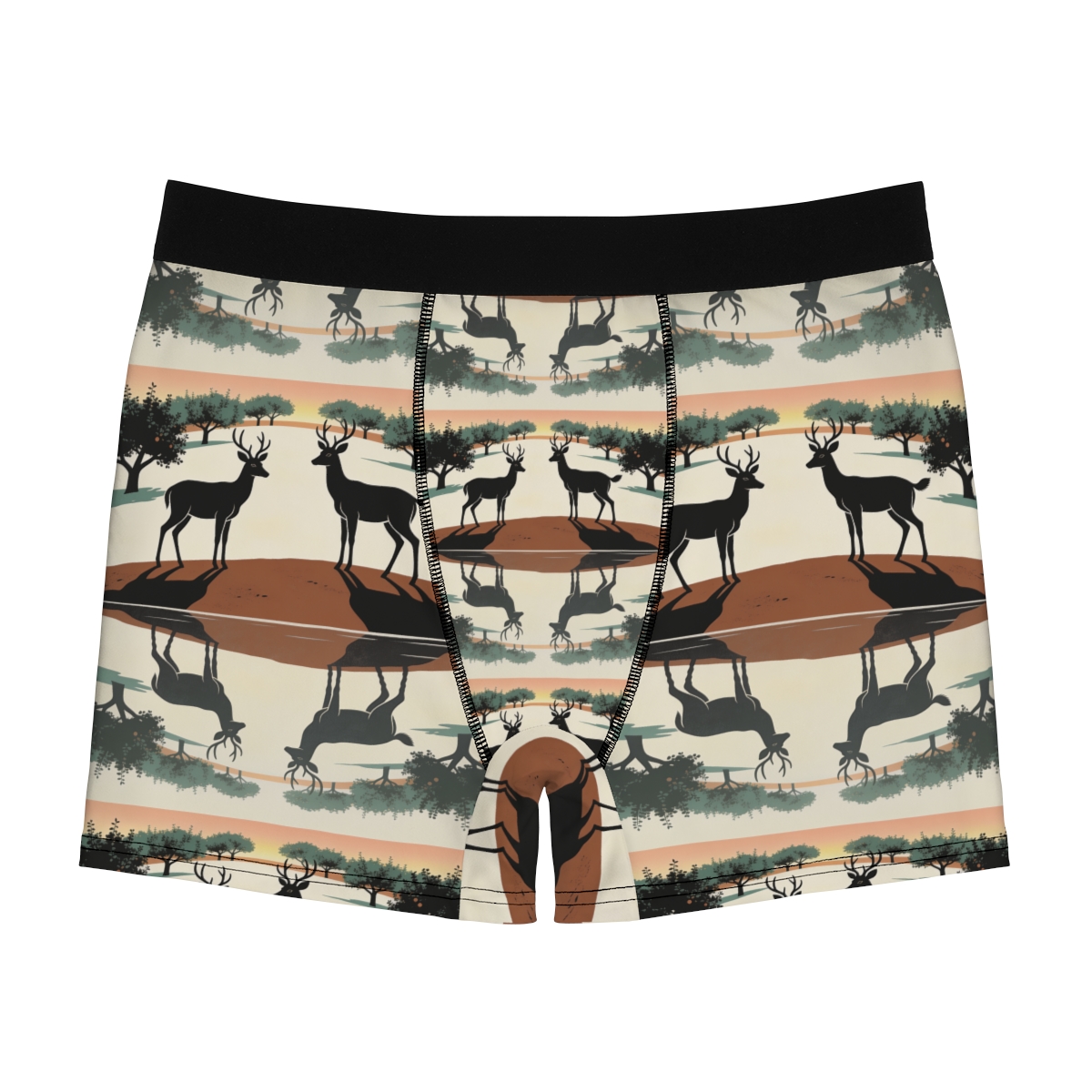 HD Orchard Deer Men's Boxer Briefs