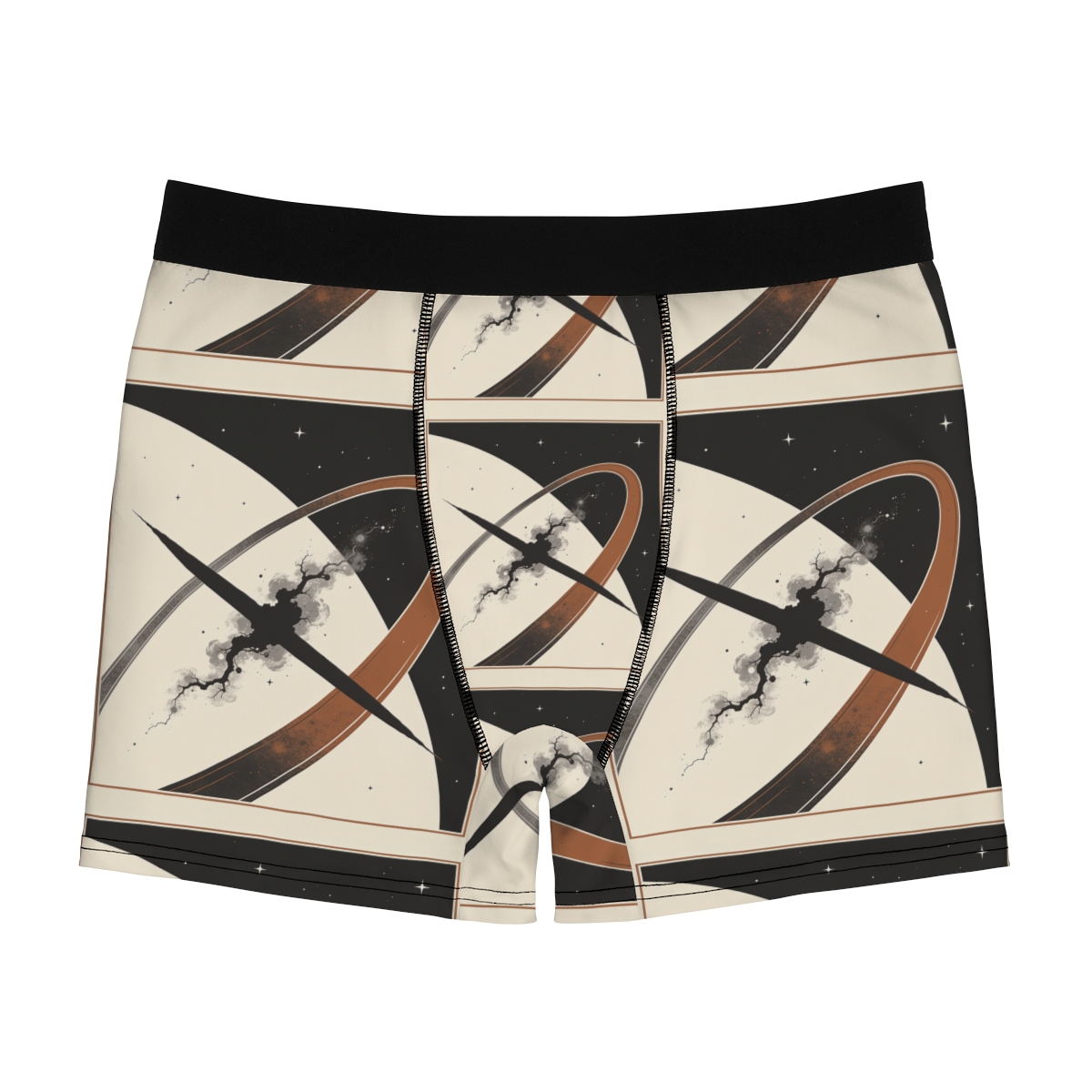 HD Obsidian Orbit Men's Boxer Briefs