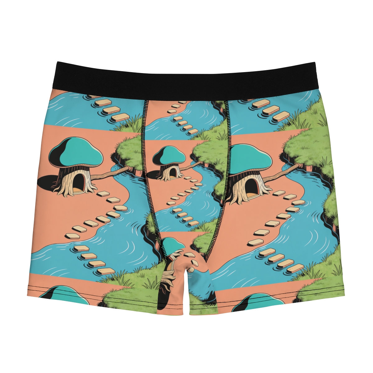 HD Original Art 393 Men's Boxer Briefs