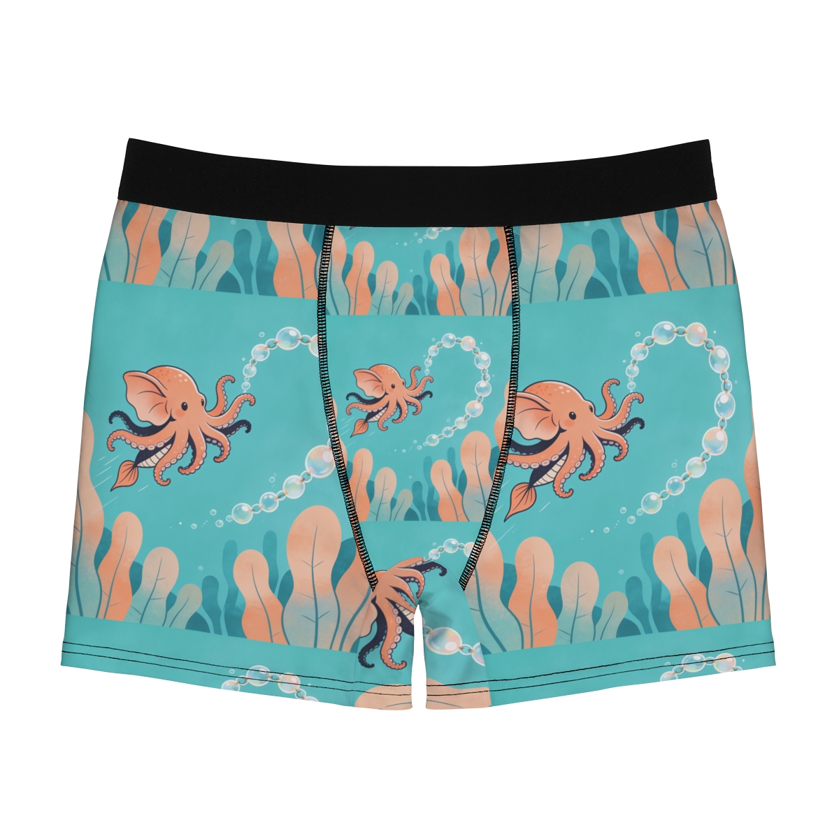 HD Bubbleloop Seafriend Men's Boxer Briefs