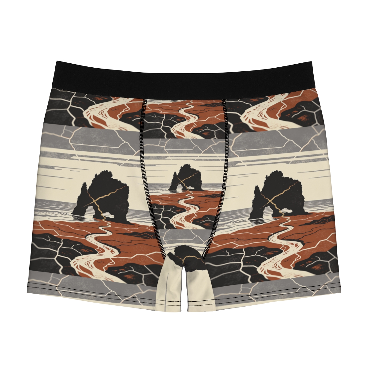 HD Copper Coast Arch Men's Boxer Briefs