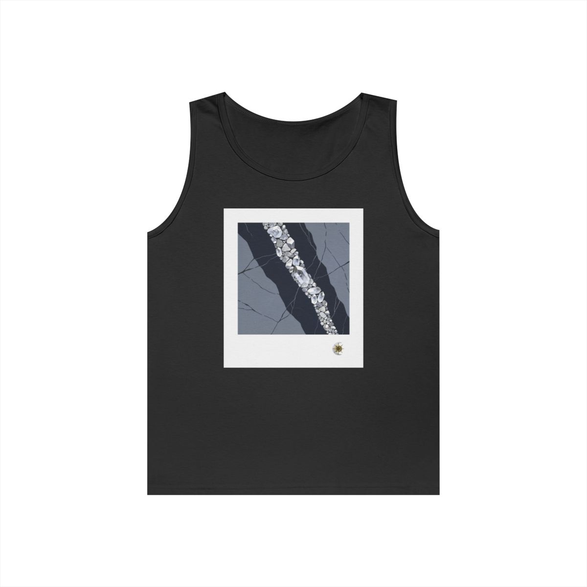 HD Silver Vein Unisex Heavy Cotton Tank Top