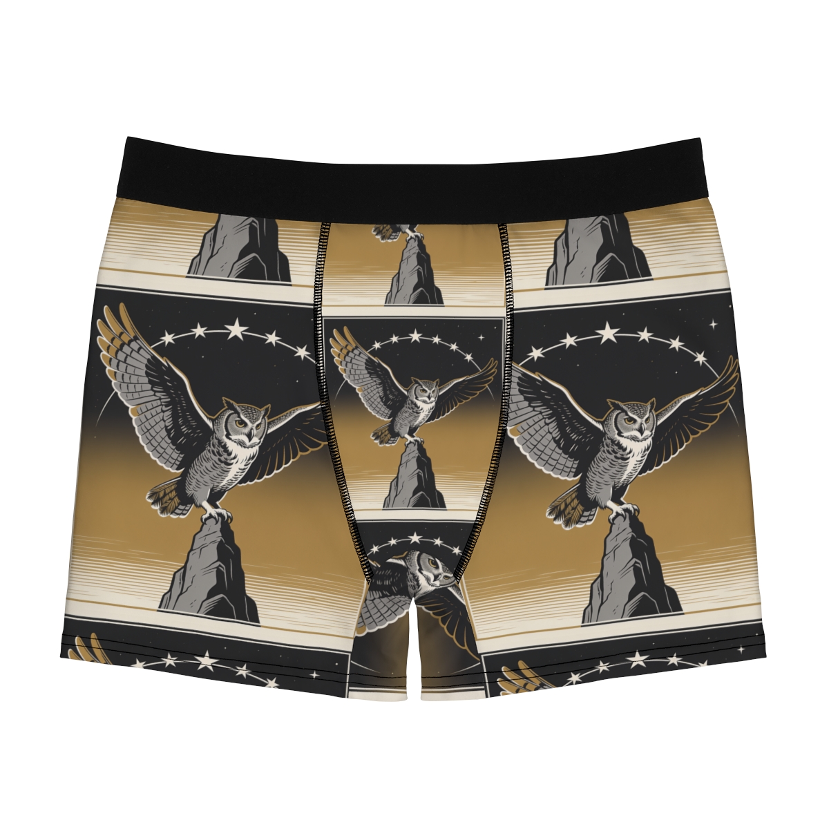 HD Golden Nightwatch Men's Boxer Briefs