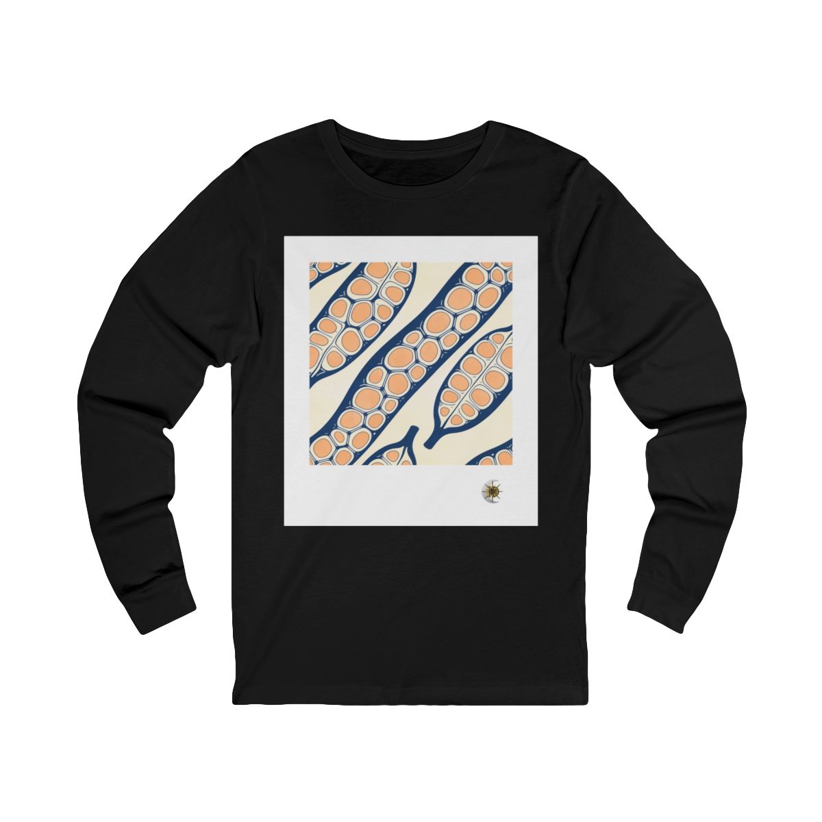 HD Apricot Seedpods Unisex Jersey Long Sleeve Tee