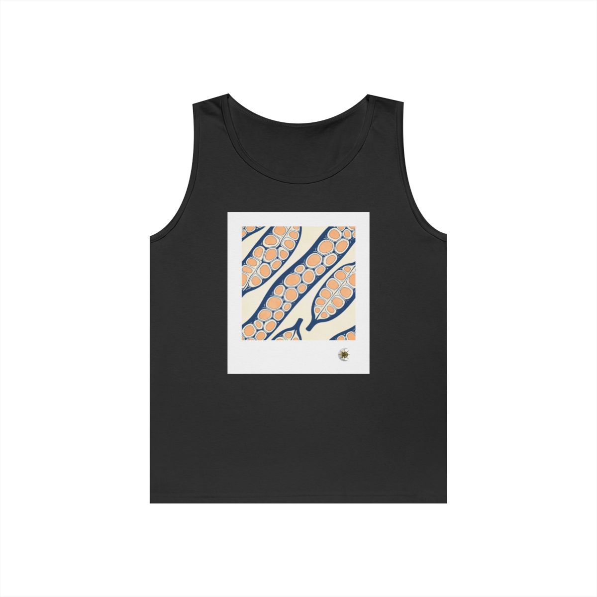 HD Apricot Seedpods Unisex Heavy Cotton Tank Top