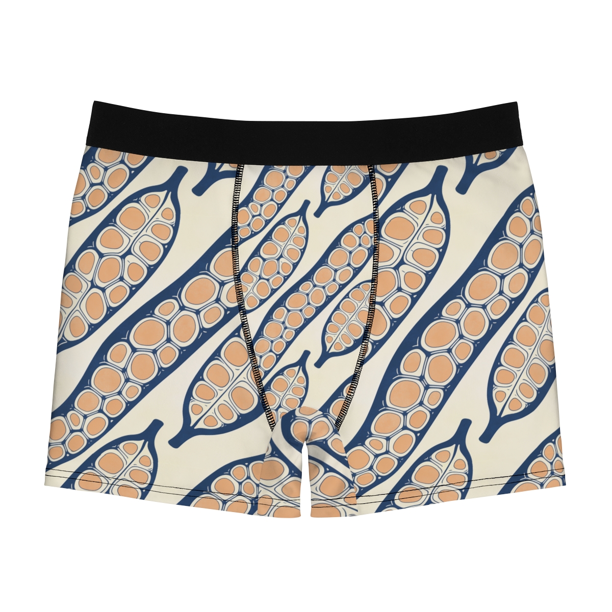 HD Apricot Seedpods Men's Boxer Briefs