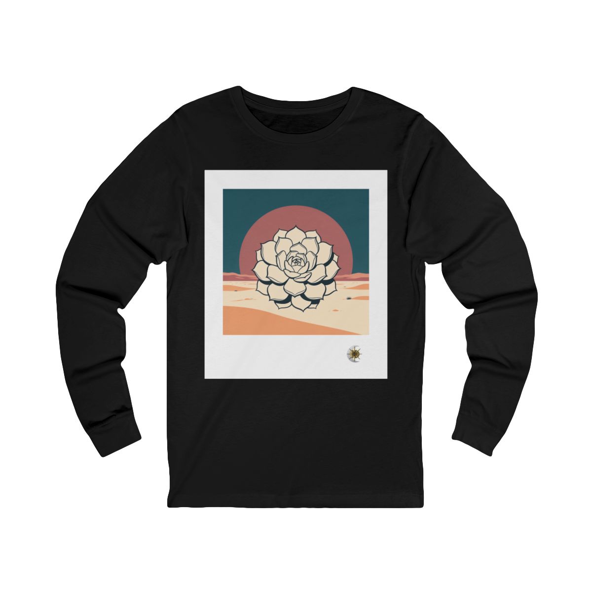 HD Desert Rosette Unisex Jersey Long Sleeve Tee