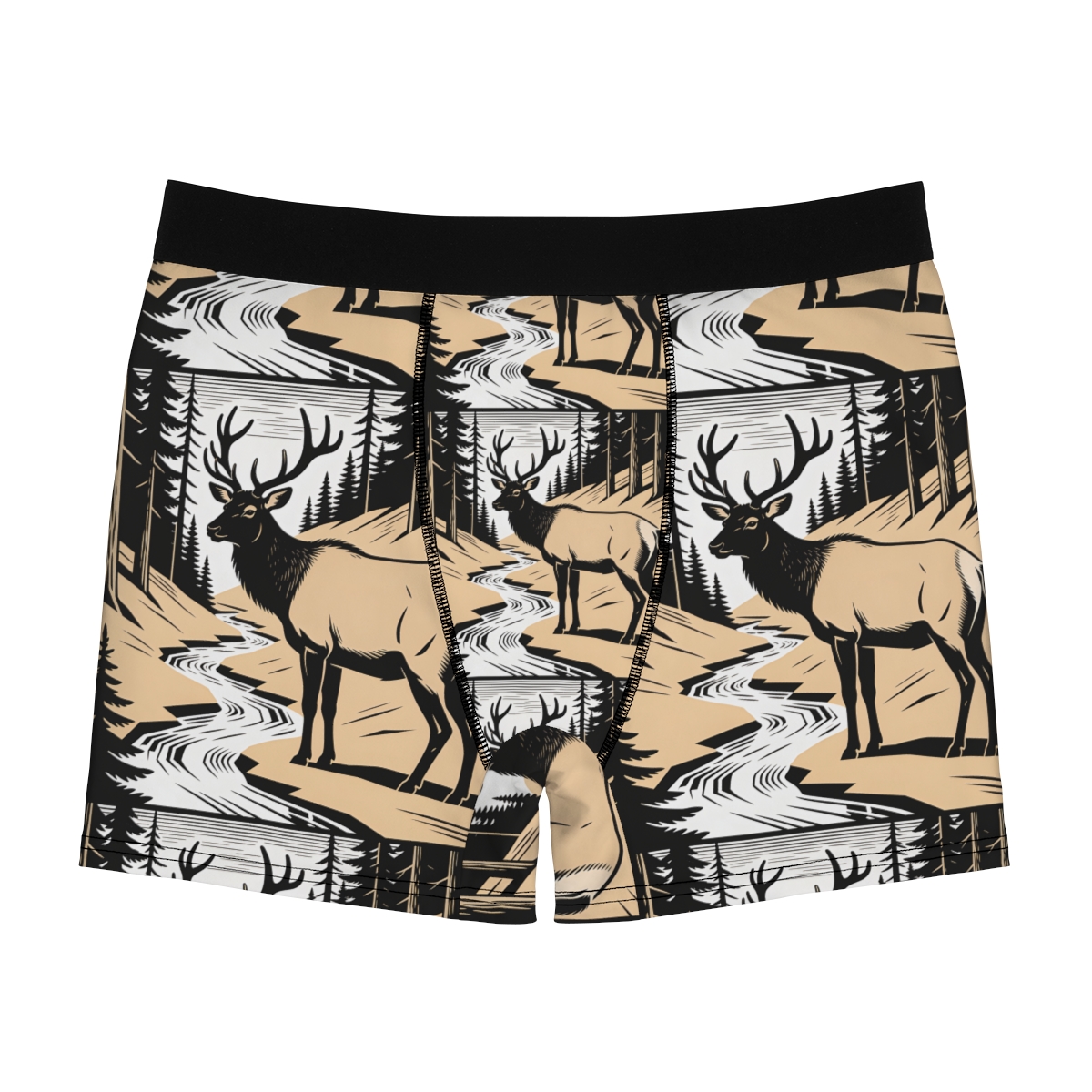 HD Creekside Stag Men's Boxer Briefs