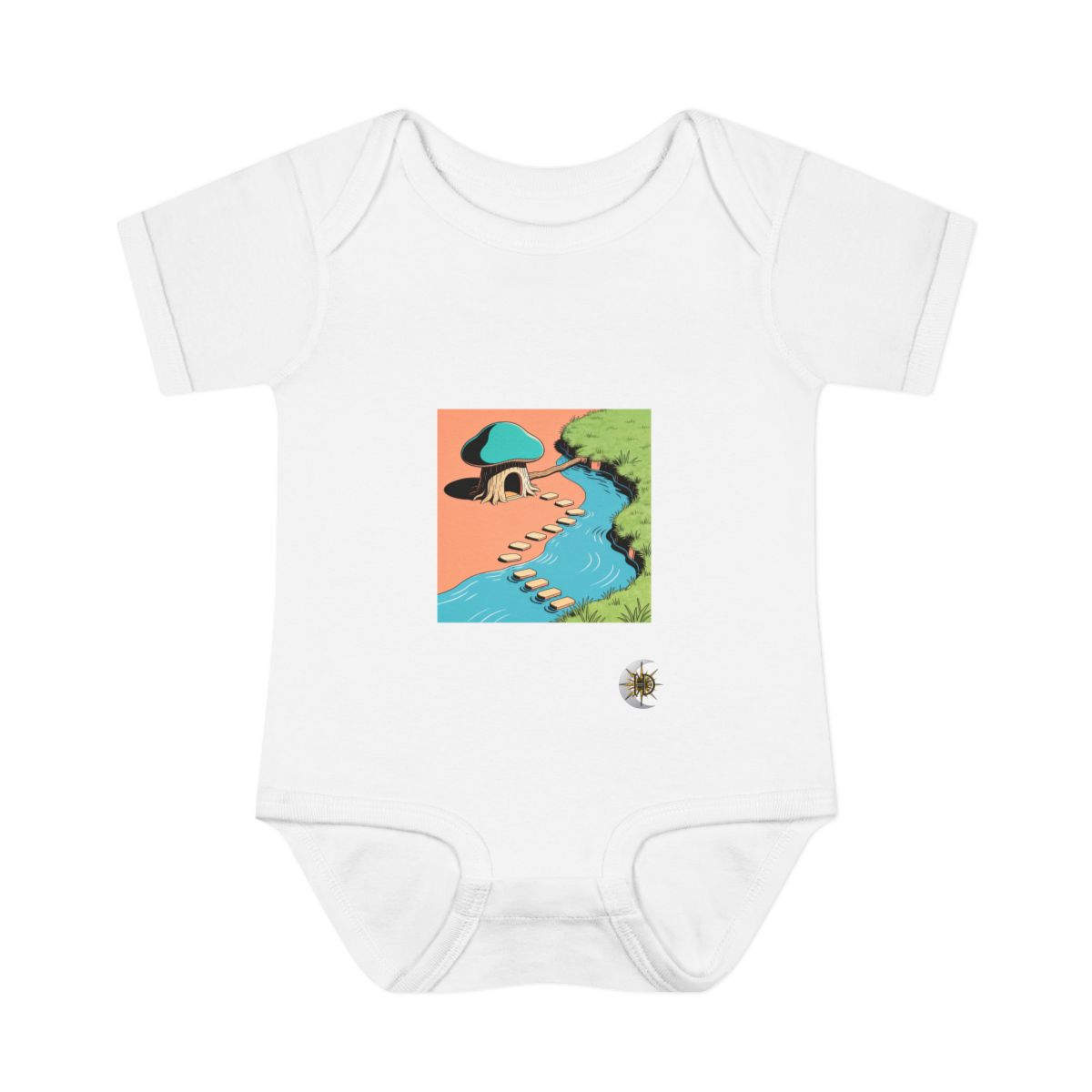 HD Original Art 393 Infant Baby Rib Bodysuit