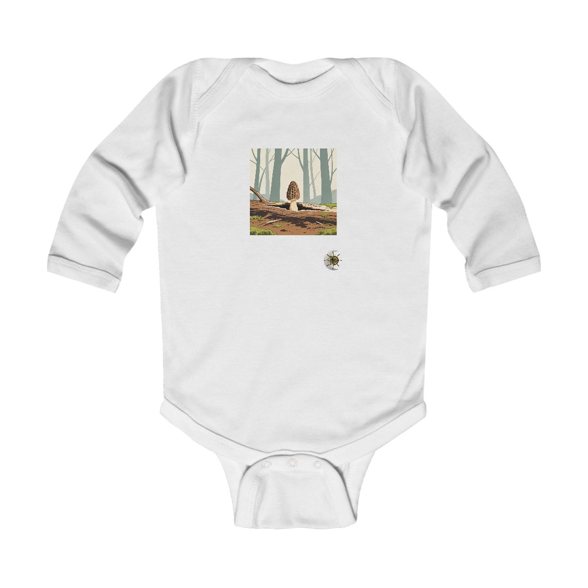 HD Morel Woodland Infant Long Sleeve Bodysuit