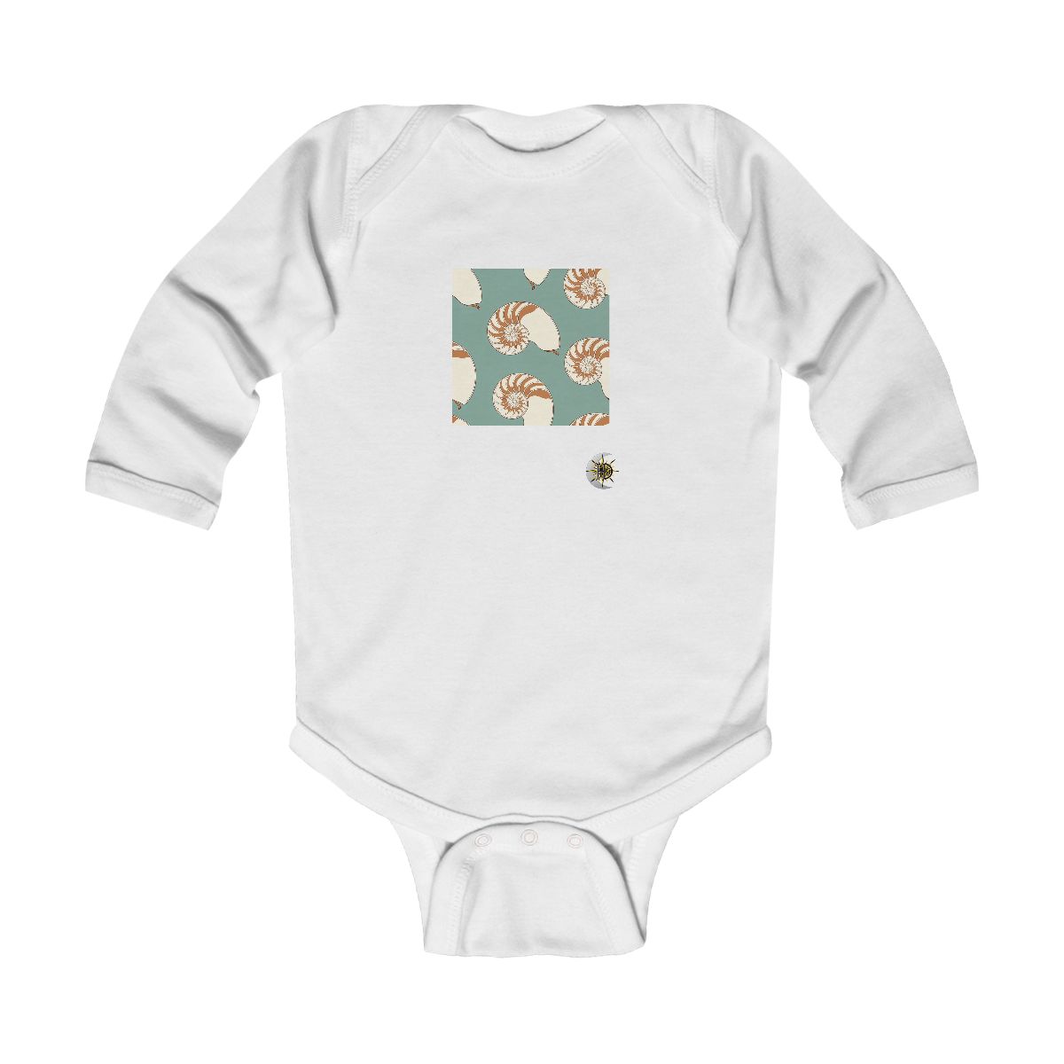 HD Nautilus Drift Infant Long Sleeve Bodysuit