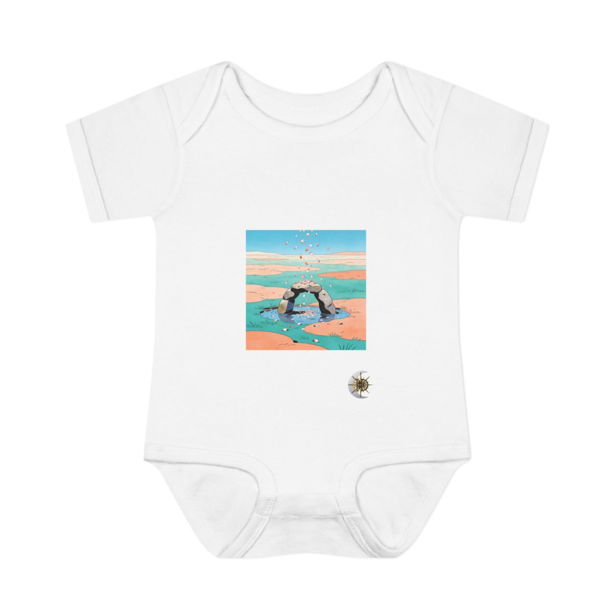 HD Original Art 1278 Infant Baby Rib Bodysuit