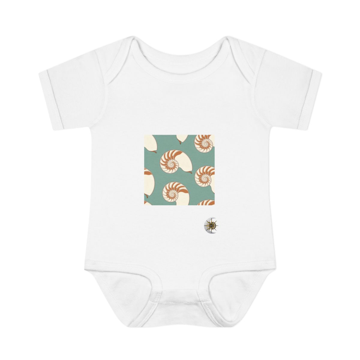 HD Nautilus Drift Infant Baby Rib Bodysuit