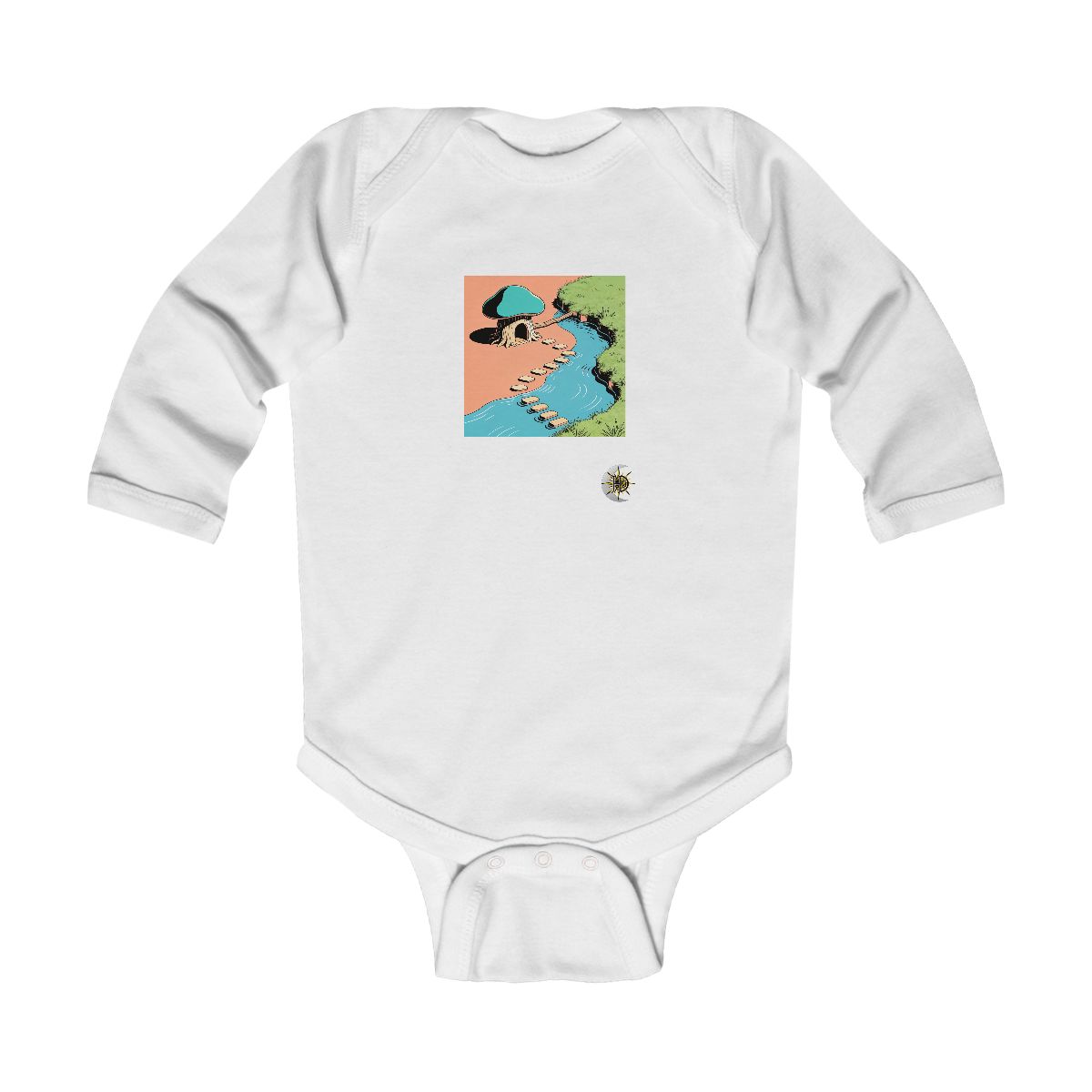 HD Original Art 393 Infant Long Sleeve Bodysuit