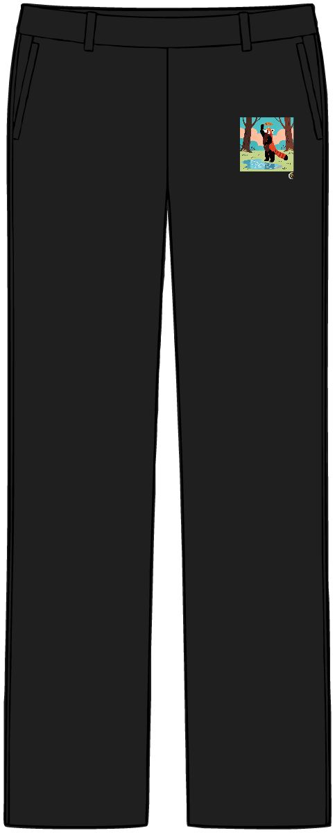 HD Leafplay Red Panda Women’s Tailored Tech Trousers