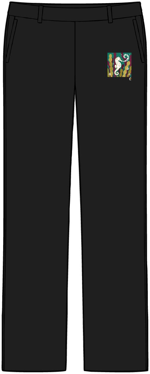 HD Seahorse Bubble Trail Women’s Tailored Tech Trousers