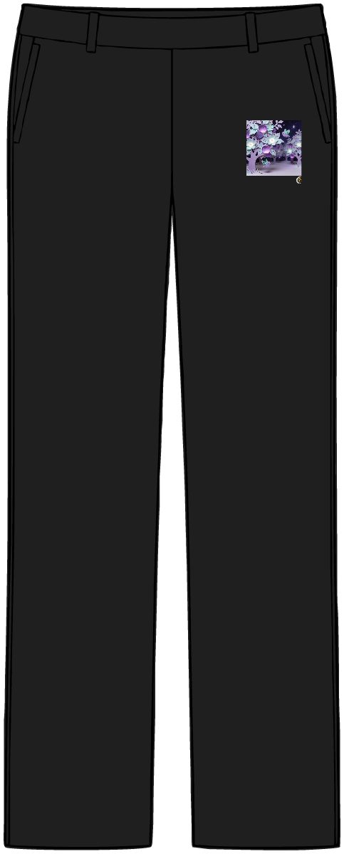 HD Violet Orchard Sprites Women’s Tailored Tech Trousers