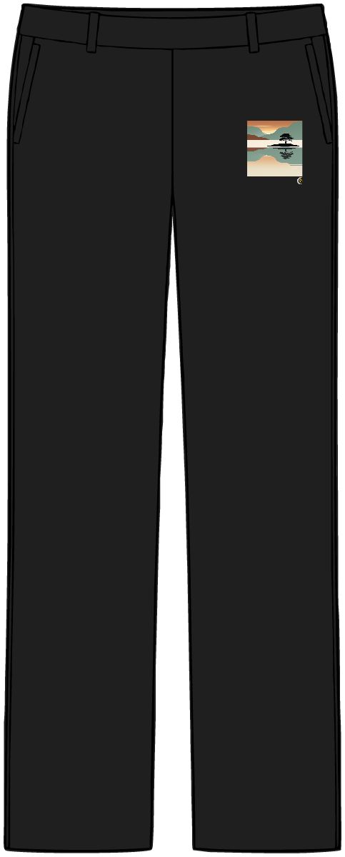 HD Quiet Lake Reflection Women’s Tailored Tech Trousers