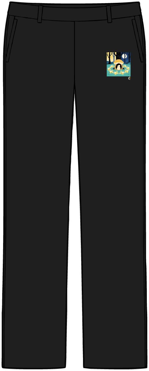 HD Moonlit Honey Circle Women’s Tailored Tech Trousers