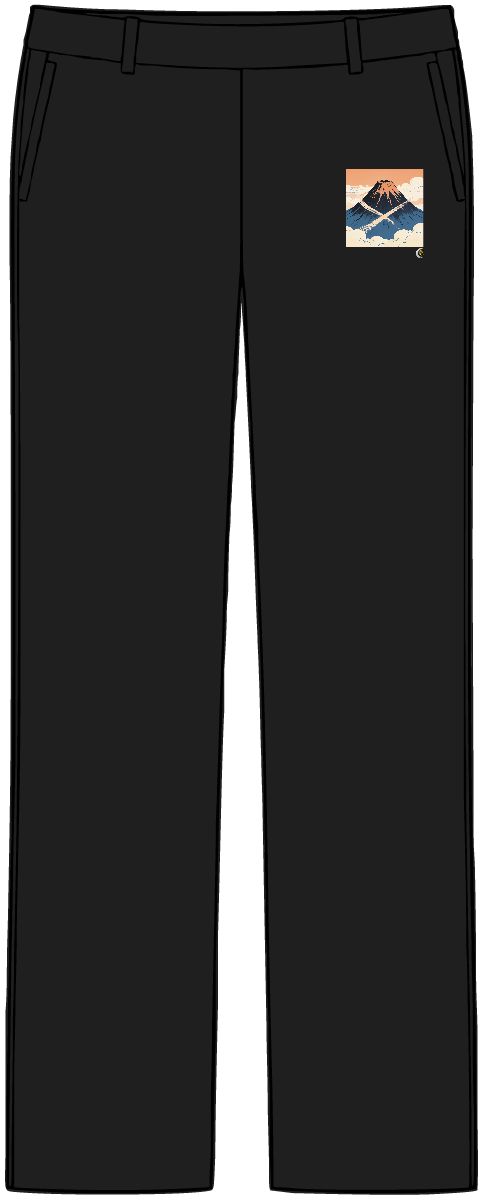 HD Rounded volcano crossed by a gentle diagonal breeze Women’s Tailored Tech Trousers
