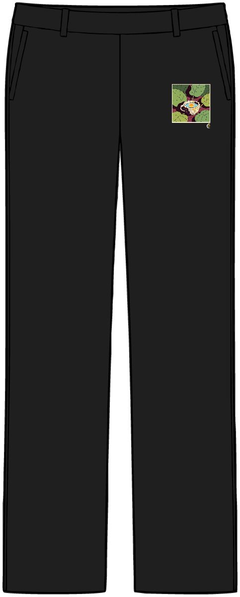 HD Cup-shaped rock basin cradling a pool of reflected sunrise Women’s Tailored Tech Trousers