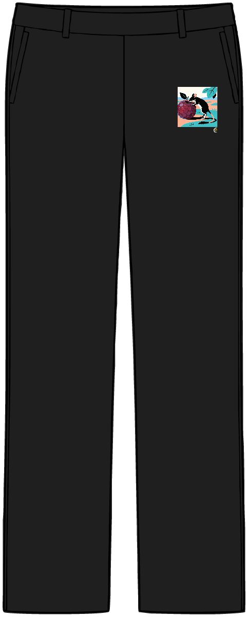 HD Jerboa investigating an oversized berry Women’s Tailored Tech Trousers