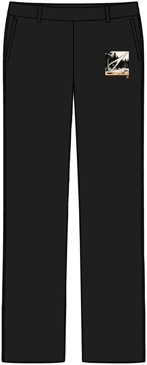 HD Long-tailed comet divided into an unlabelled internal cross-section Women’s Tailored Tech Trousers